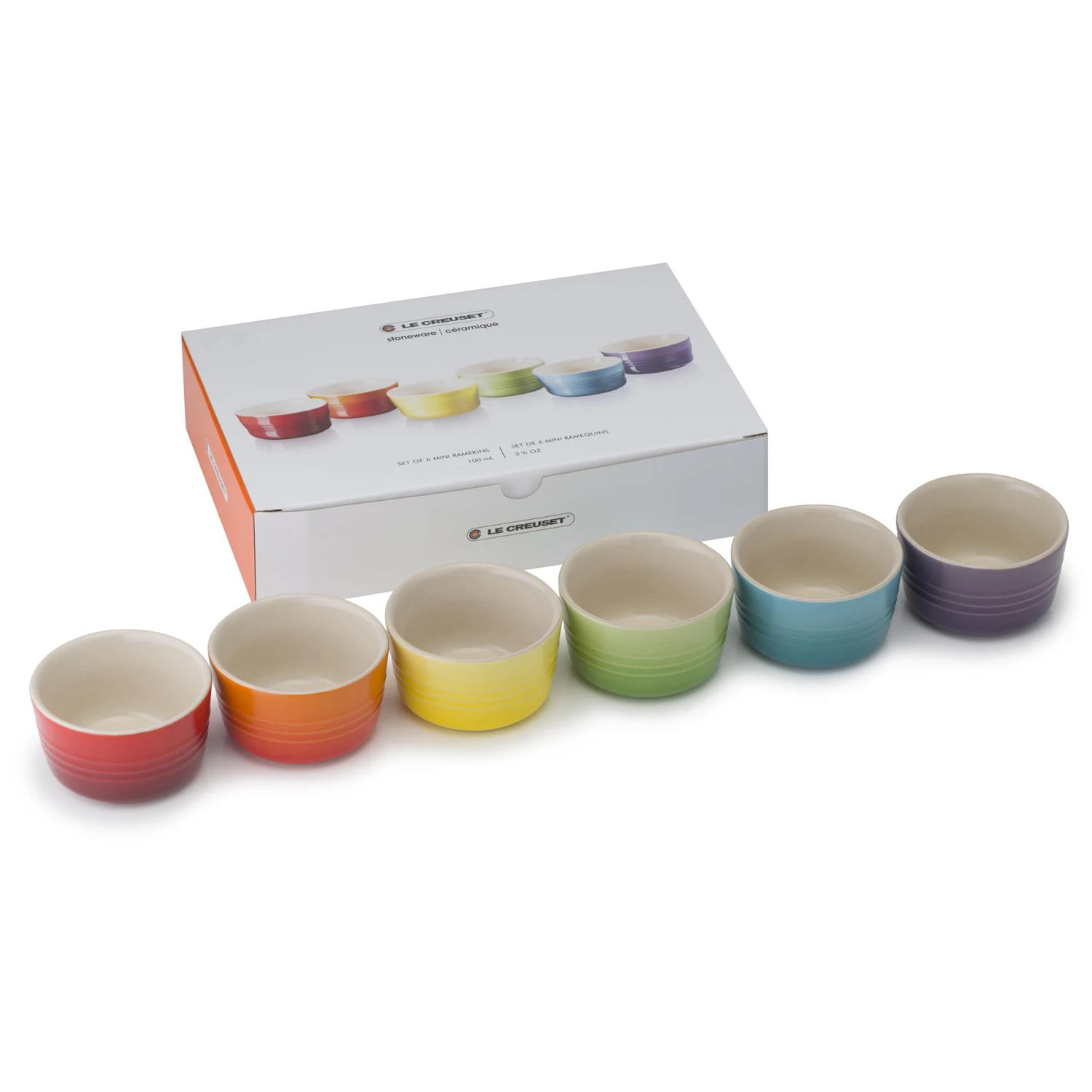 Le Creuset Mini Auflaufformen Geschenkset 6er Pack 3 Le Creuset Mini Auflaufformen Geschenkset 6er Pack