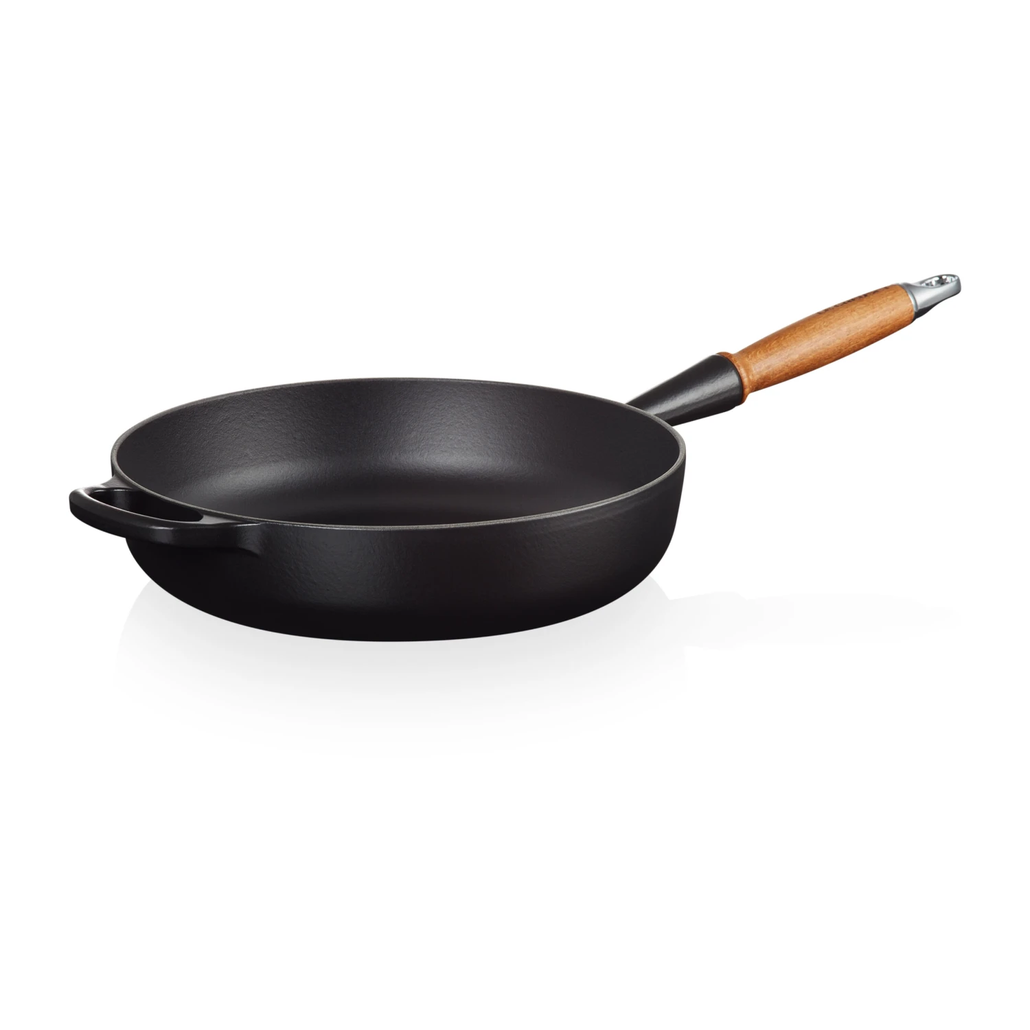 Le Creuset Signature Sauteuse Holzgriff 28cm 4 Le Creuset Signature Sauteuse Holzgriff 28cm – Bild 2