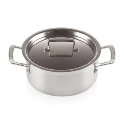 Le Creuset 3-lagiger Niedriger Topf Mit Deckel