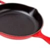 Le Creuset Brat-/Servierpfanne Aus Gusseisen 23 Cm Rond, Rot