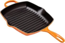 Le Creuset Grillpfanne 26cm Viereckig, Orange