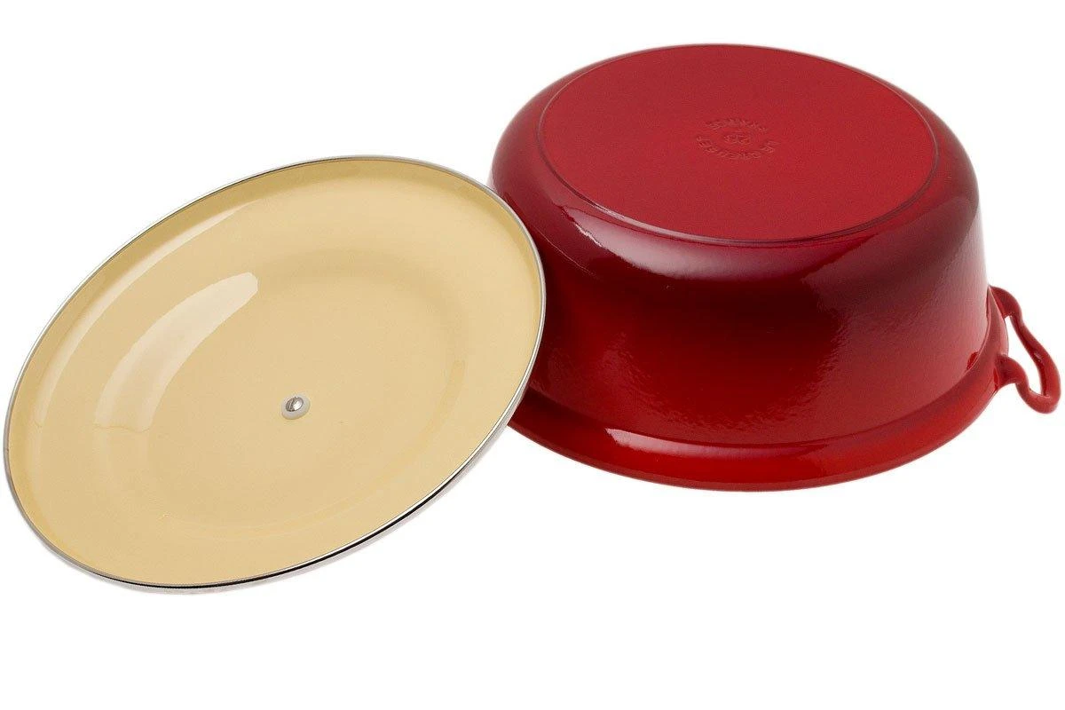 Le Creuset Faitout / Bratentopf 28 Cm, 4,9 L Rot 5 Le Creuset Faitout / Bratentopf 28 Cm, 4,9 L Rot – Bild 3