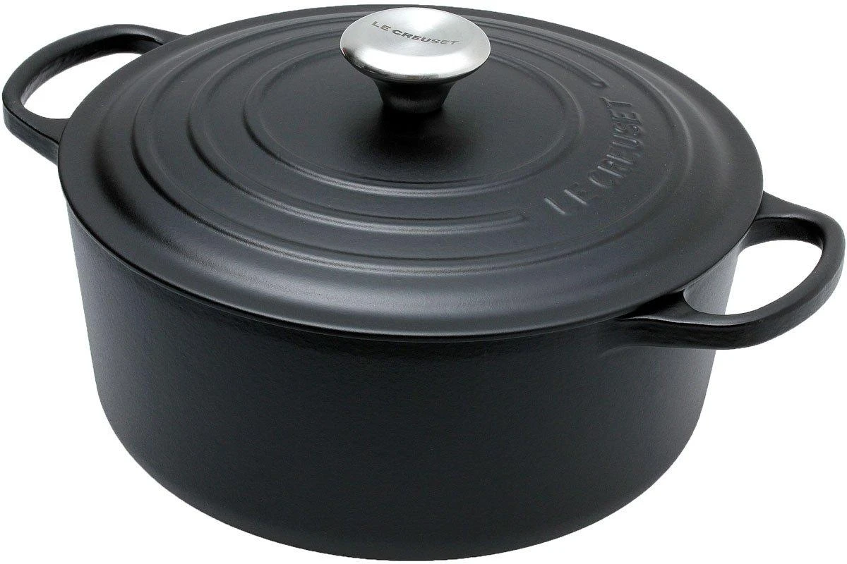 Le Creuset Bräter/Cocotte 26 Cm, 5,3 L Schwarz 3 Le Creuset Bräter/Cocotte 26 Cm, 5,3 L Schwarz