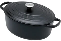 Le Creuset Bräter/Cocotte Oval 27 Cm, 4,1 L Schwarz