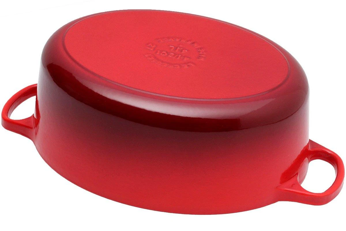 Le Creuset Bräter/Cocotte Oval 27 Cm, 4,1 L Rot 5 Le Creuset Bräter/Cocotte Oval 27 Cm, 4,1 L Rot – Bild 3