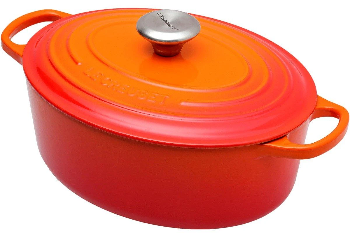 Le Creuset Bräter/Cocotte Oval 27 Cm, 4,1 L Orange 3 Le Creuset Bräter/Cocotte Oval 27 Cm, 4,1 L Orange