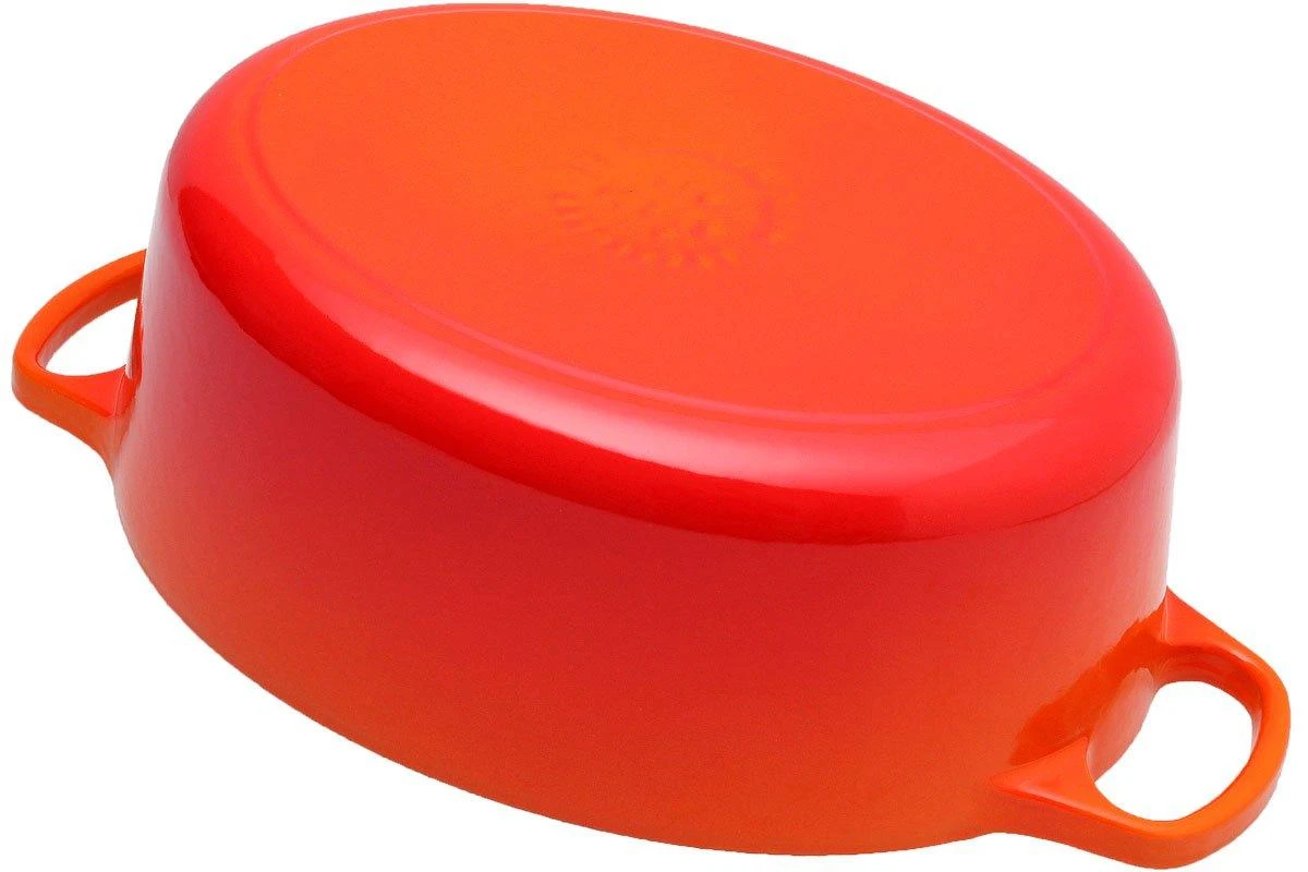 Le Creuset Bräter/Cocotte Oval 27 Cm, 4,1 L Orange 5 Le Creuset Bräter/Cocotte Oval 27 Cm, 4,1 L Orange – Bild 3