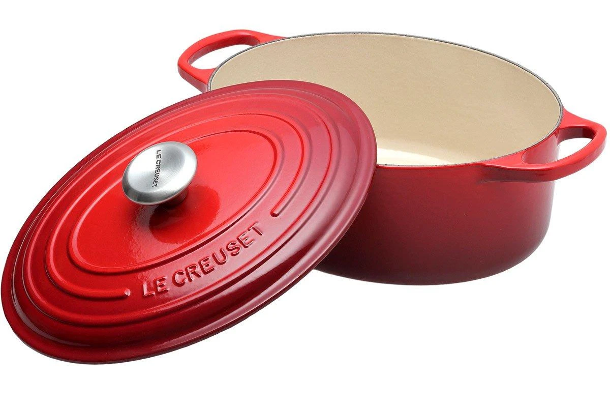 Le Creuset Bräter/Cocotte Oval 29 Cm, 4,7 L Rot 4 Le Creuset Bräter/Cocotte Oval 29 Cm, 4,7 L Rot – Bild 2