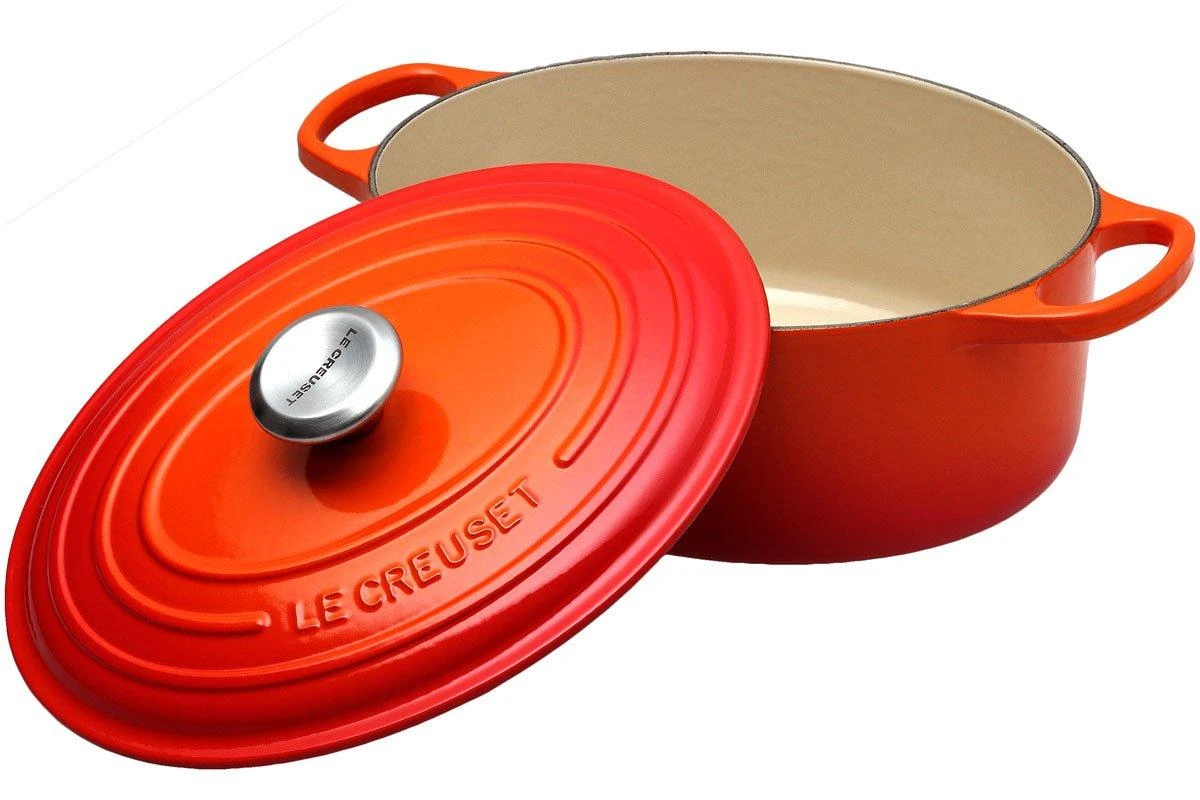 Le Creuset Bräter/Cocotte Oval 29 Cm, 4,7 L Orange 4 Le Creuset Bräter/Cocotte Oval 29 Cm, 4,7 L Orange – Bild 2