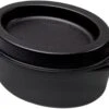 Le Creuset Doufeu Gusseisen Bratpfanne Oval, 32 Cm, 7,2L Schwarz -Le Creuset Store LC25084320000460 01 le creuset lc25084320000460 01