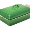 Le Creuset Auflaufform Rechteckig Mit Deckel, 33 Cm, Grün -Le Creuset Store LC61002404080005 01 lecreuset