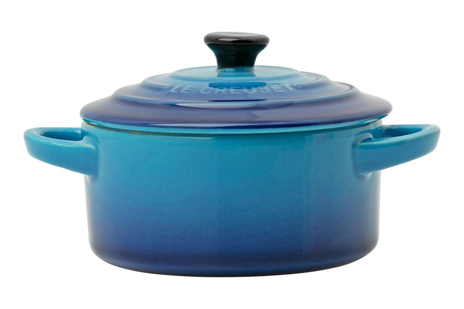 Le Creuset Les Céramiques Mini Cocotte/ Bräter 71901102200100 Azure, 10 Cm, 0,25 L 3 Le Creuset Les Céramiques Mini Cocotte/ Bräter 71901102200100 Azure, 10 Cm, 0,25 L