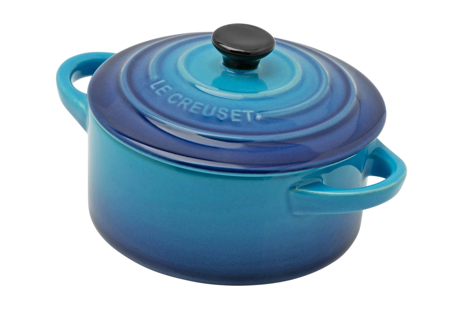 Le Creuset Les Céramiques Mini Cocotte/ Bräter 71901102200100 Azure, 10 Cm, 0,25 L 4 Le Creuset Les Céramiques Mini Cocotte/ Bräter 71901102200100 Azure, 10 Cm, 0,25 L – Bild 2