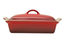 Le Creuset Auflaufform Rechteckig Mit Deckel, 33 Cm, Rot -Le Creuset Store LC91001533060000 04 lecreuset
