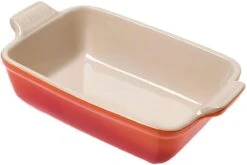 Le Creuset Auflaufform Rechteckig 1,1L, 19 Cm, Orange-rot