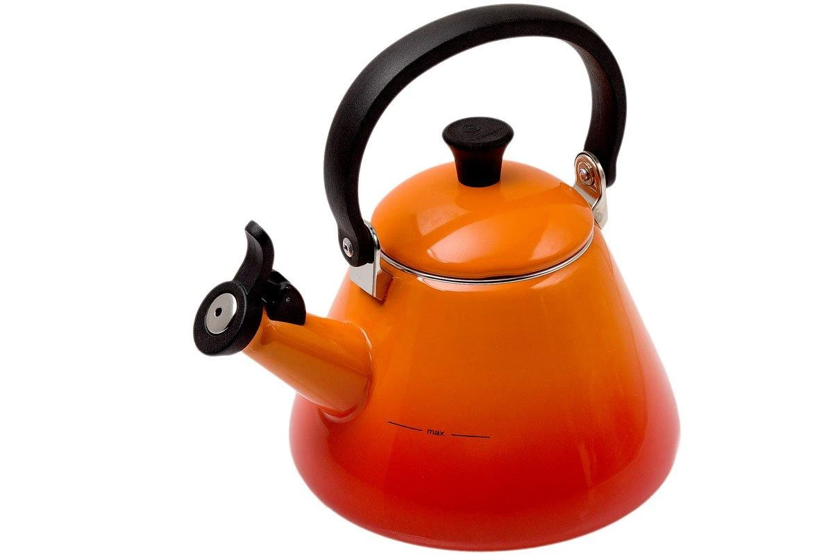 Le Creuset Kone Wasserkessel 1,6L, Orange-rot 3 Le Creuset Kone Wasserkessel 1,6L, Orange-rot