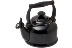Le Creuset Tradition Wasserkessel 2,1 L, Schwarz