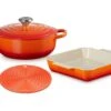Le Creuset 2022 Set Flame, Gusseisen, Keramik Und Silikon, Pfannenset 1 Le Creuset 2022 Set Flame, Gusseisen, Keramik Und Silikon, Pfannenset -Le Creuset Store LCG1000010901 01 lecreuset